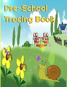 Pre-School Tracing Book: Helping children master their hand/eye coordination by MJ Designs