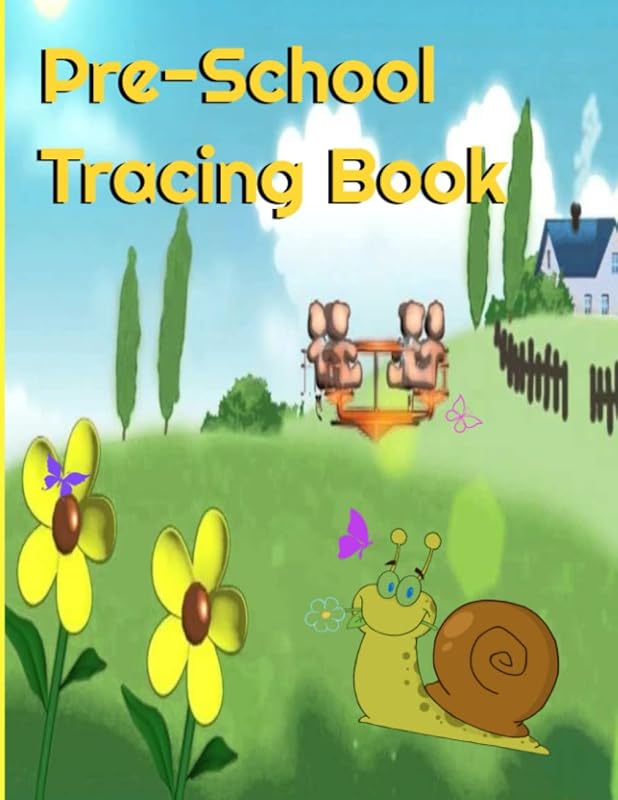 Pre-School Tracing Book: Helping children master their hand/eye coordination by MJ Designs