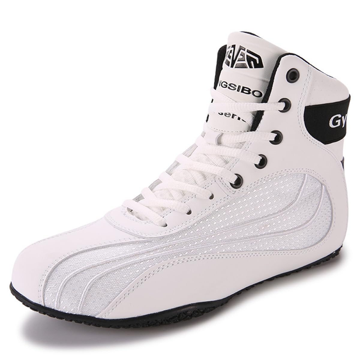 Men's Boxing Shoes Lightweight Wrestling Fitness Shoes Comfortable Competition Shoes Non Slip Athletic Workout Shoes_vogvips.com