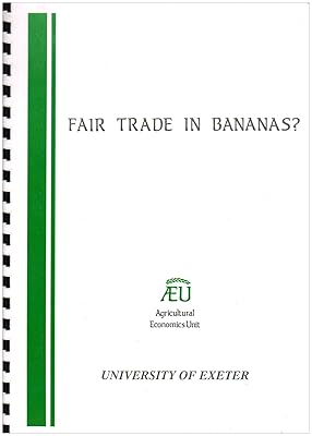 Fair Trade in Bananas? (Unit Report)