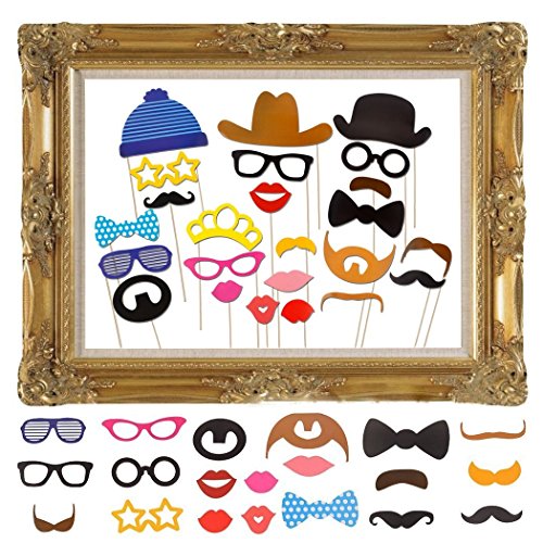 Algopix Similar Product 18 - JZK 25 x Party photo booth props with