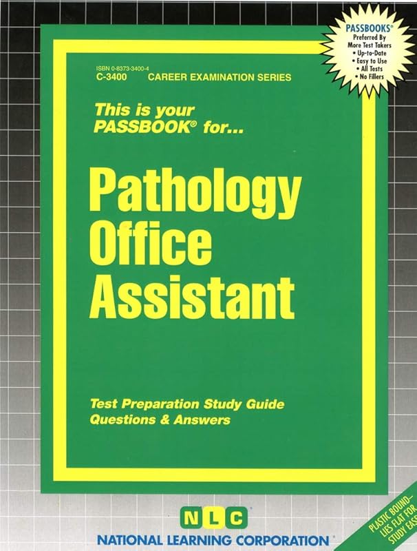 Pathology Office Assistant(Passbooks) (Career Examination Series) by National Learning Corporation
