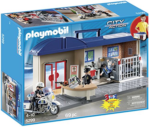 Playmobil 5299 - Maletín jefatura de policía