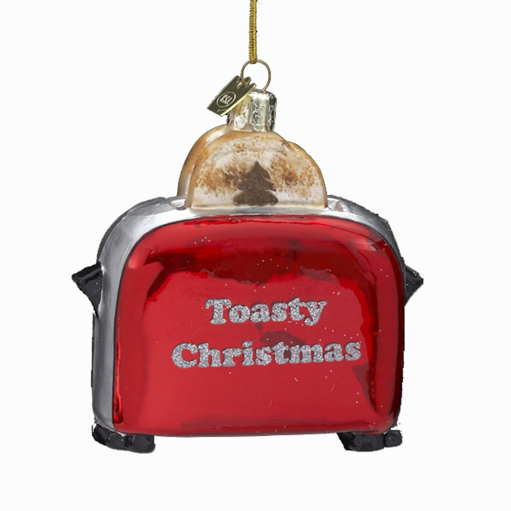 

Kurt Adler 4-1/2-Inch Noble Gems Glass Toaster Ornament