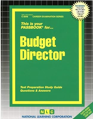 Budget Director(Passbooks) (Career Examination Series)