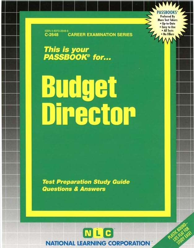 Budget Director(Passbooks) (Career Examination Series) by National Learning Corporation