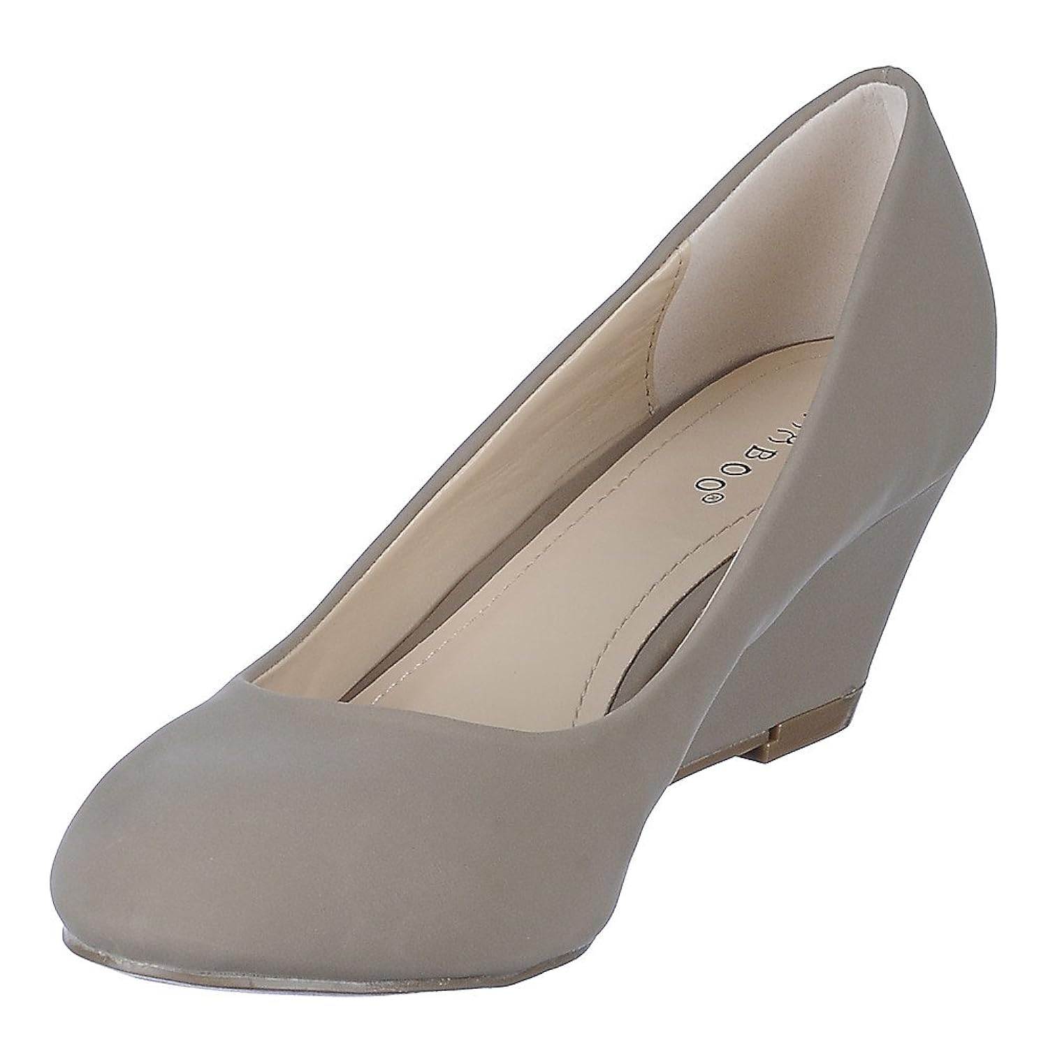

Bamboo Womens Elias-01 Casual Wedge
