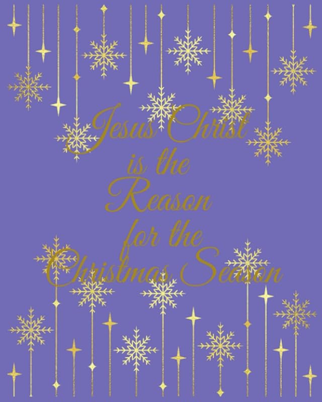 Christmas Jesus Christ is the Reason for the Christmas Season: /8x10'/ /120 wide line pages/ by sweet precious one