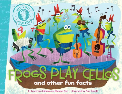 Frogs Play Cellos by Laura Lyn DiSiena