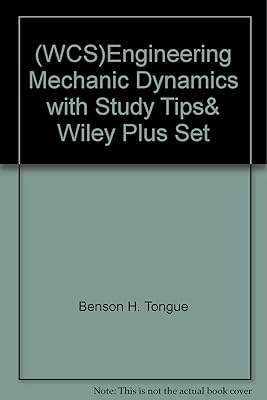 (WCS)Engineering Mechanic Dynamics with Study Tips& Wiley Plus Set