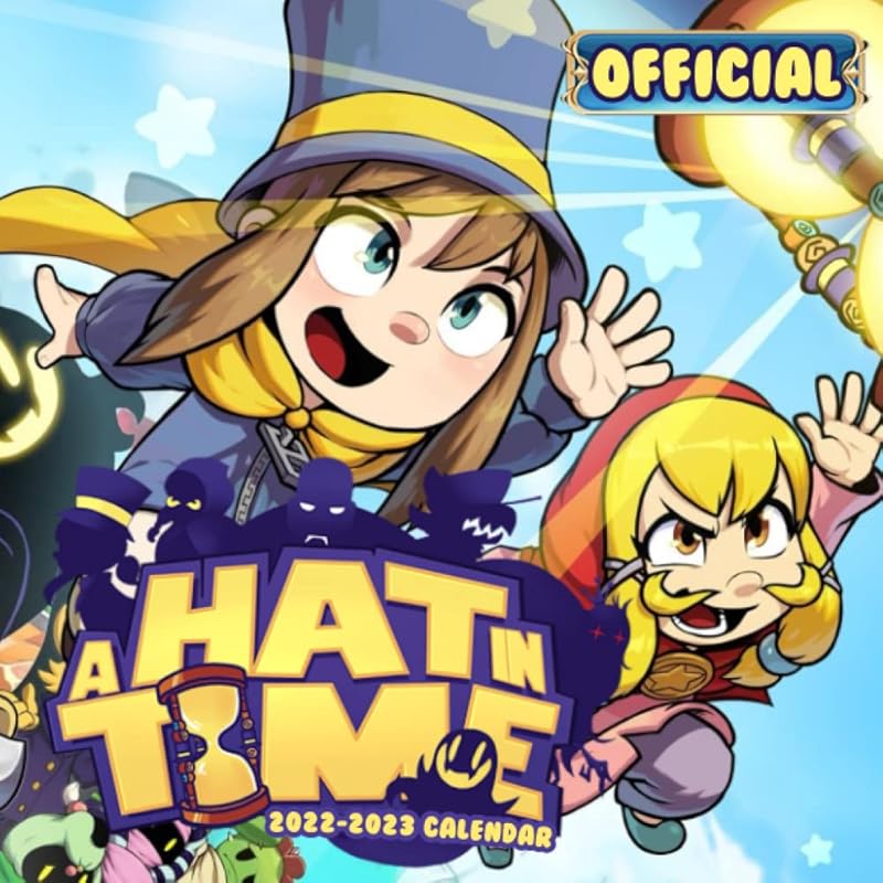 A Hat In Time: OFFICIAL 2022 Calendar - Video Game calendar 2022 - A Hat In Time -18 monthly 2022-2023 Calendar - Planner Gifts for boys girls kids ... games Kalendar Calendario Calendrier). 8 by Chris Zimmerman