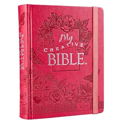 My Creative Bible KJV: Pink Hardcover Bible for Creative Journaling