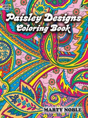 Paisley Designs Coloring Book