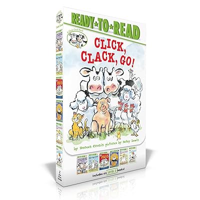 Click, Clack, Go! (Boxed Set): Click, Clack, Moo; Giggle, Giggle, Quack; Dooby Dooby Moo; Click, Clack, Boo!; Click, Clack, Peep!; Click, Clack, Surprise! (A Click Clack Book)