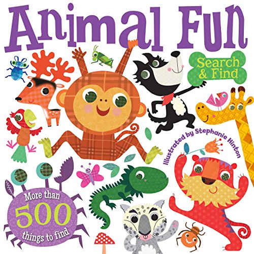Animal Fun Search and Find by Holly Brook-Piper