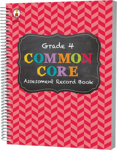Common Core Assessment Record Book, Grade 4