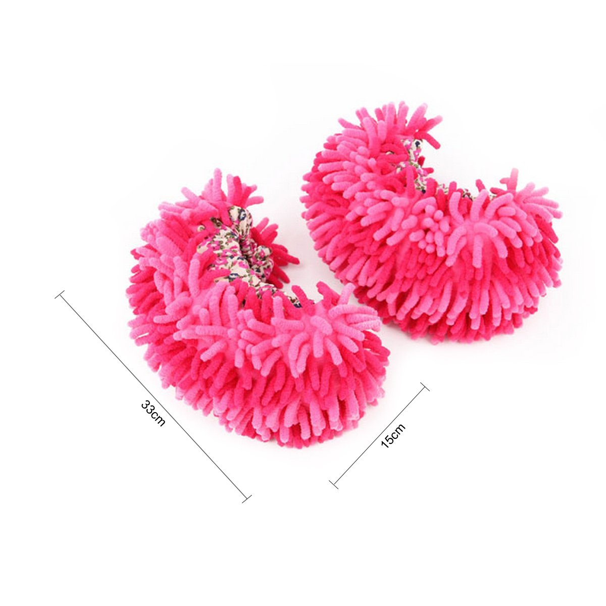 

G2Plus New Arrival Unisex Multifunctional Washable Chenille Fibre House Floor Cleaning Dust Mop Slippers Foot Socks Mop Shoes