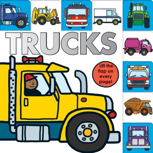 Lift-the-Flap Tab: Trucks by Roger Priddy