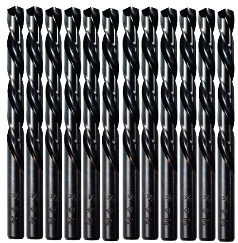 

Irwin Tools 62314 7/32-Inch Black Oxide 135-Degree Jobber Length, Left Handed, Pack of 12