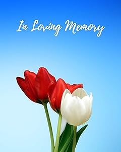 In Loving Memory: Funeral Guest Book, Memorial Guest Book, Registration Book, Condolence Book, Celebration Of Life Remembrance Book, Contemporary Matte Finish, Hard Cover by Elva Milina