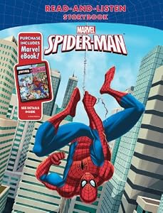 Marvel Spider-Man Read-and-Listen Storybook: Purchase Includes Marvel eBook!