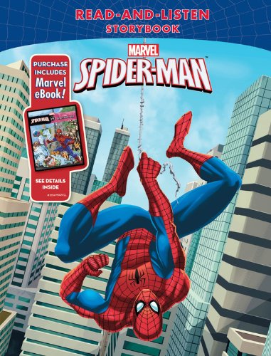 Marvel Spider-Man Read-and-Listen Storybook: Purchase Includes Marvel eBook! by Disney Book Group  (Author, Illustrator)