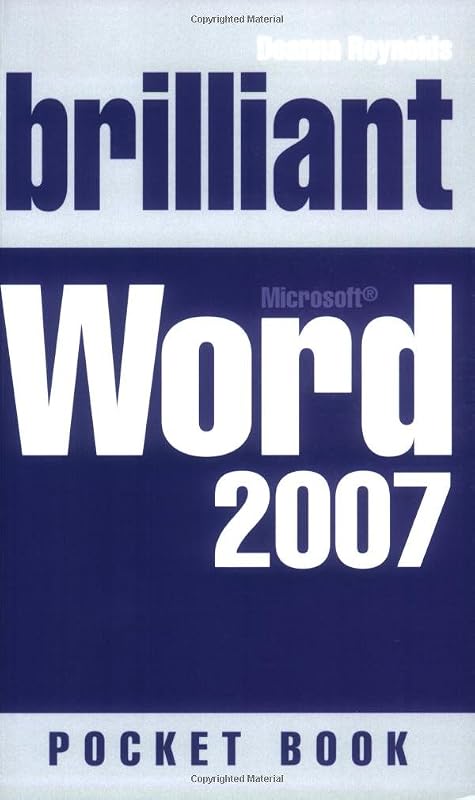 Brilliant Word 2007 by Deanna Reynolds