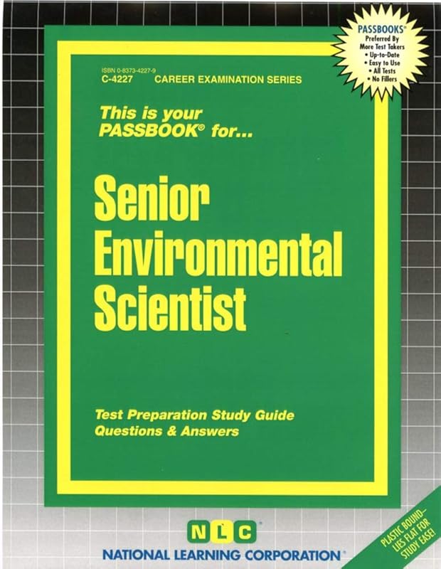 Senior Environmental Scientist(Passbooks) (Career Examination Series) by National Learning Corporation