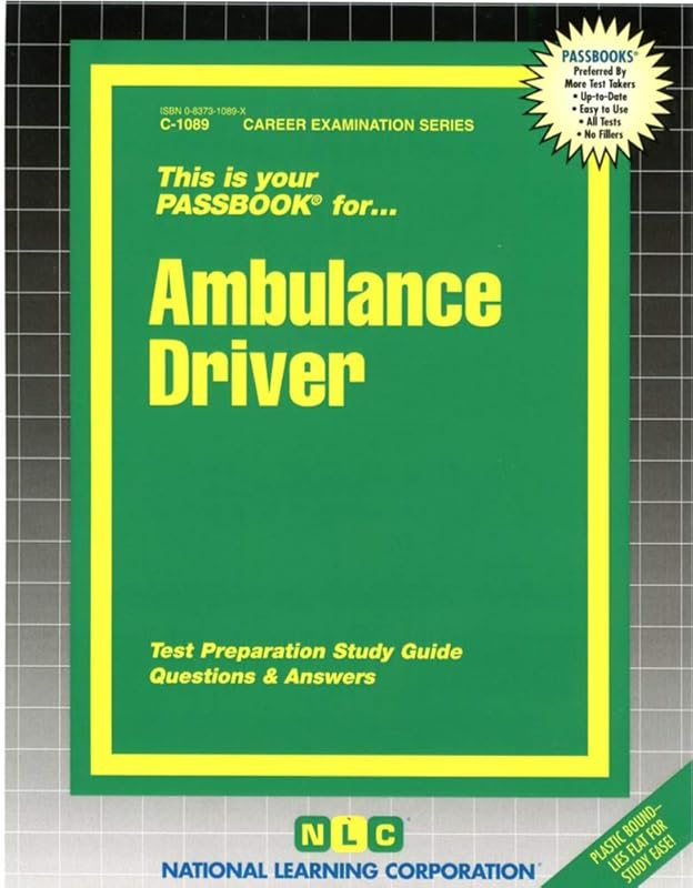 Ambulance Driver (Career Examination Series) by National Learning Corporation