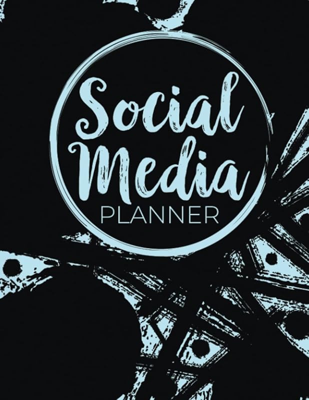 Social Media Planner & Organizer: For Influencers: Plan, Track & Analyze Multiple Media Platforms at Once - Paint (8.5 X 11) by Adventineer Press