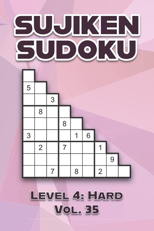 Sujiken Sudoku Level 2: Easy Vol. 35: Play Sujiken Sudoku Diagonally Nine Numbers Grid With Solutions Easy Level Volumes 1-40 Cross Sums Variation ... Puzzles Challenge For All Ages Kids to Adults by Sophia Numerik