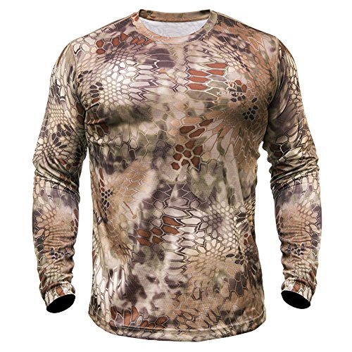 KRYPTEK Hyperion Ls Crew Top, Color: Highlander (15HYPLSCH)