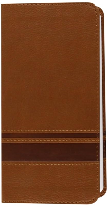 Holy Bible: King James Version DiCarta Brown Vest Pocket Bible (King James Bible) by Barbour Publishing