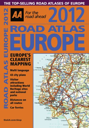 2012 Road Atlas Europe by AA Publishing
