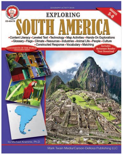 Algopix Similar Product 8 - Exploring South America Grades 5  8