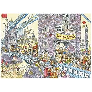 Wasgij Mystery 8 Olympics 1000 Piece Jigsaw Puzzle