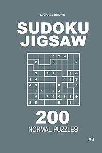 Sudoku Jigsaw - 200 Normal Puzzles 9x9 (Volume 6)