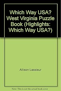 West Virginia Puzzle Book (Which Way USA?)+ State Map
