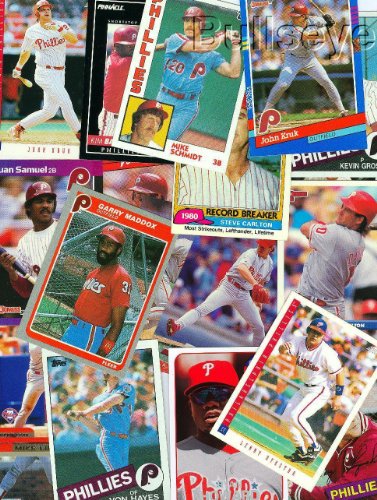 

Philadelphia Phillies Baseball Cards - 200 Card Assortment