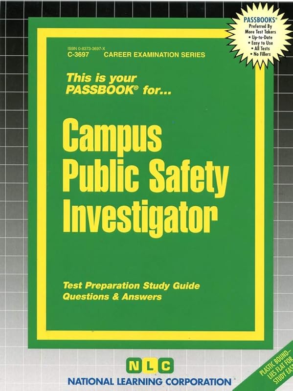 Campus Public Safety Investigator (Career Examination Series) by National Learning Corporation