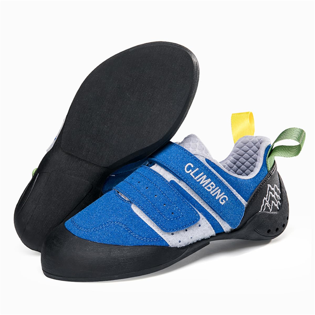 Women Rock Climbing Shoes, Fashion Bouldering Sneakers For Beginners Breathable Non-Slip Ladies Indoor Wall Climbing Sport Footwear_vogvips.com