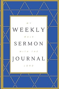 Weekly Sermon Journal: 52 Week Worship Journal for men by Milan Publishing