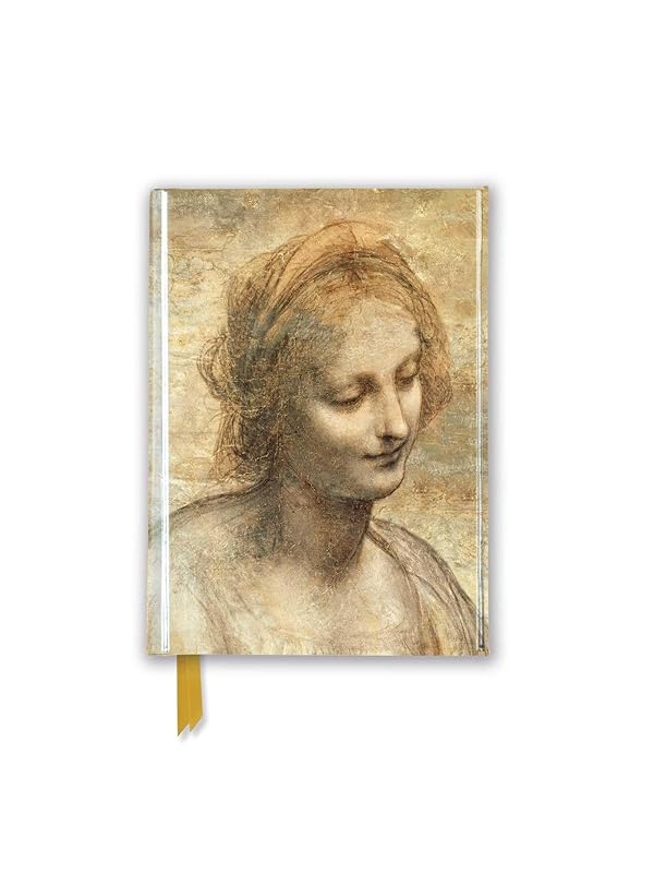 Leonardo da Vinci: Detail of the Head of the Virgin (Foiled Pocket Journal) (Flame Tree Pocket Notebooks) by Flame Tree Studio