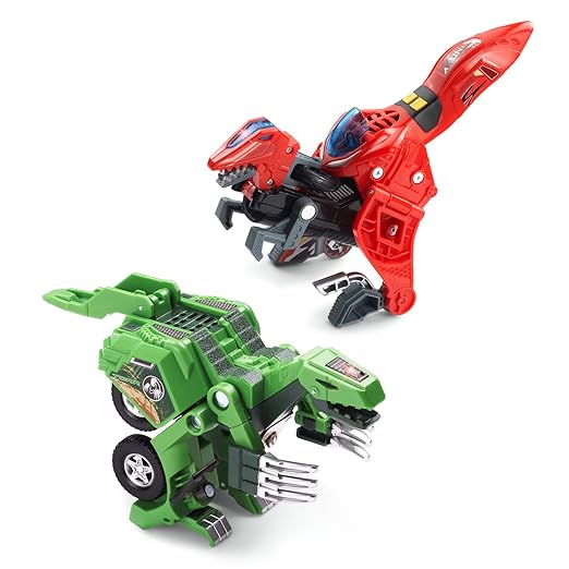 VTech Switch & Go Dinos - Cretaceous Dinos 2-pack with Akuna & Torr