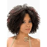 Model Model Glance Soft Jerry Curl Model Model Glance Hair Weave 14" Color: P4/30