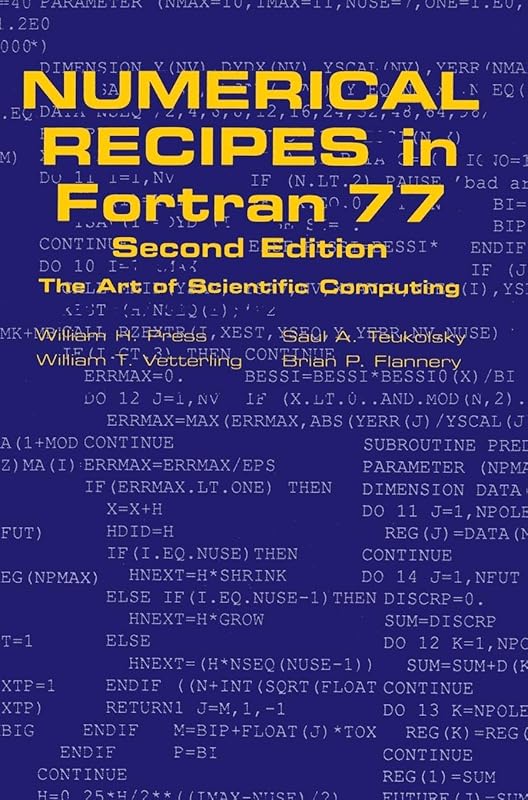 Numerical Recipes in Fortran 77: The Art of Scientific Computing by William H. Press
