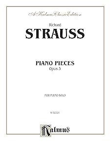 Piano Pieces, Op. 3 (Kalmus Edition)