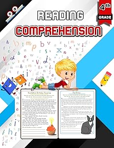 Reading Comprehension for 4th Grade: Games and Activities to Support Grade 4 Skills, Grade 4 Reading Comprehension Workbook