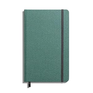 Shinola Journal, HardLinen, Plain, Forest Pine (5.25x8.25)