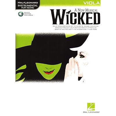 Wicked Viola Play-Along Pack - Book/Online Audio (Hal Leonard Instrumental Play-Along)